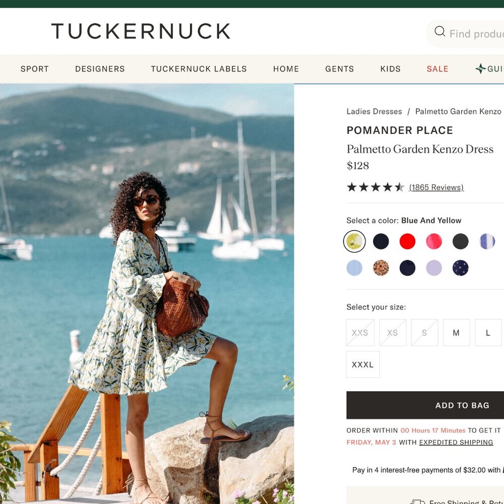 Tuckernuck Palmetto Garden Kenzo Dress